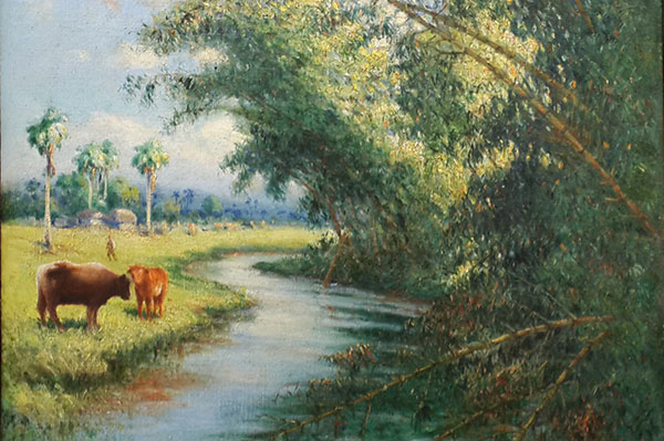 Paisaje con Vacas